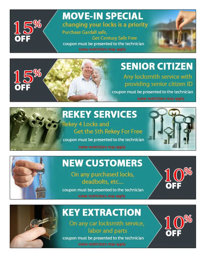 Country Club Hills Locksmith Store Country Club Hills, IL 708-297-9377 - coupon23-set-five